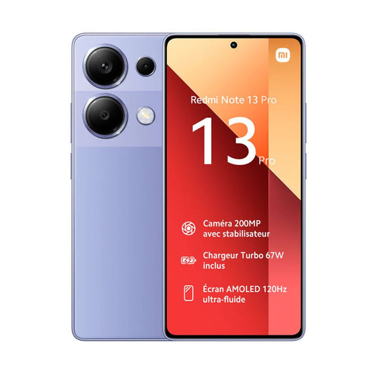 Xiaomi Redmi Note 13 Pro 256GB | 8GB RAM Lila