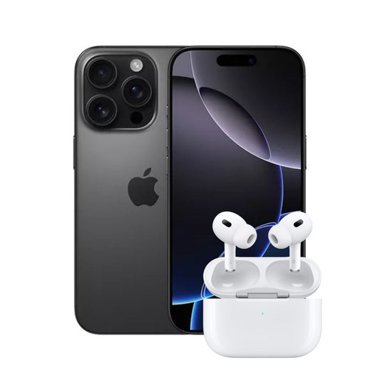 iPhone 16 Pro 128GB | 8GB RAM Negro + Airpods 2rd Generación 1.1