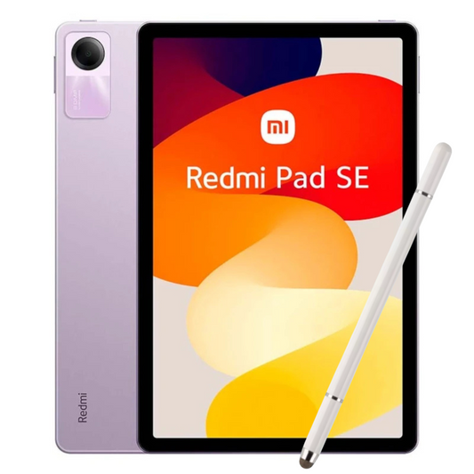 Tablet Xiaomi Redmi Pad SE 256 GB + Lápiz Táctil Violeta Lavanda